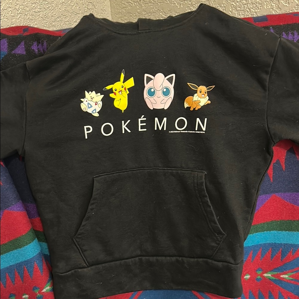 Pokémon Long Sleeve Hoodie Sz 8
